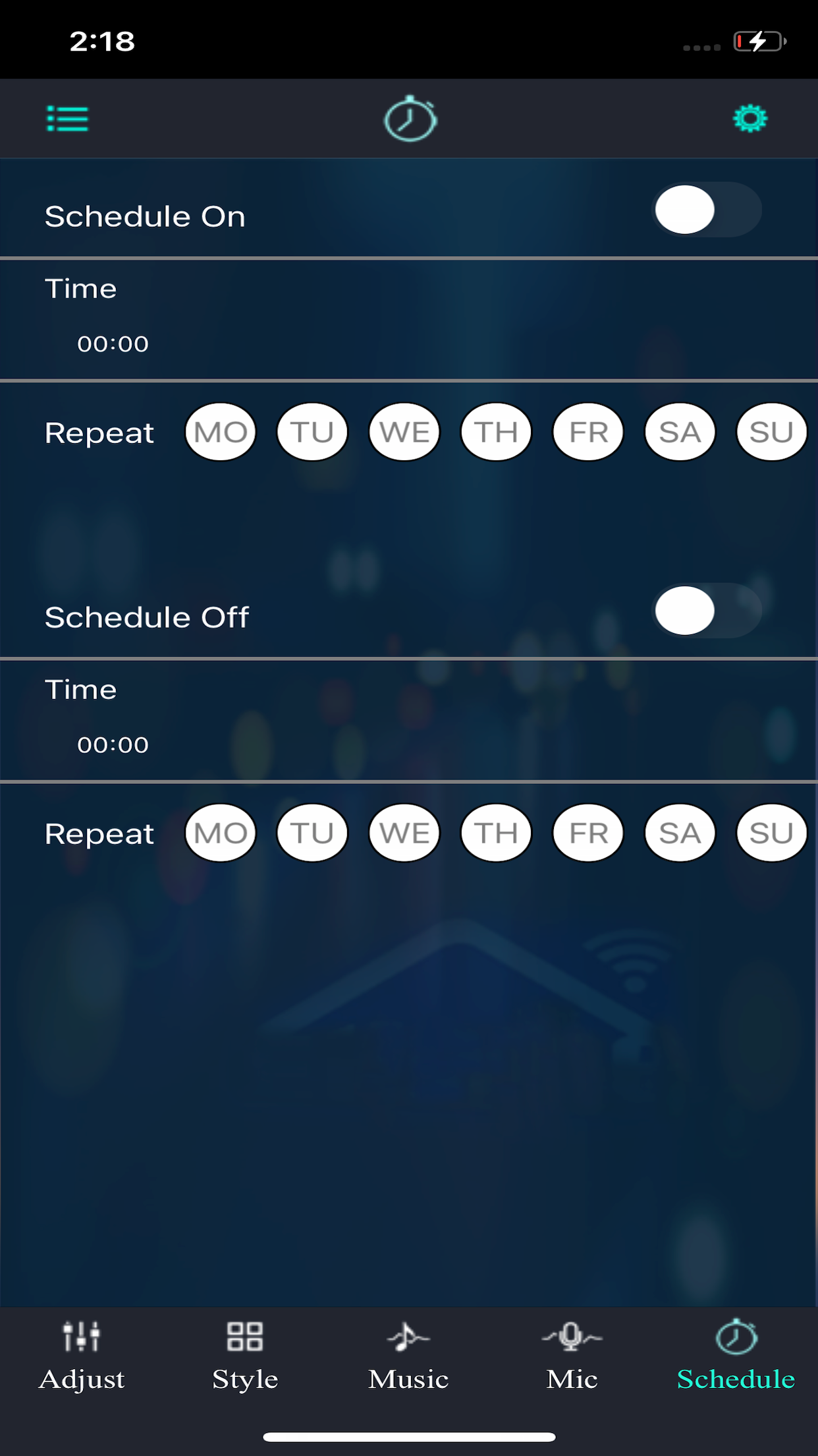 Magic Lantern App screen 2